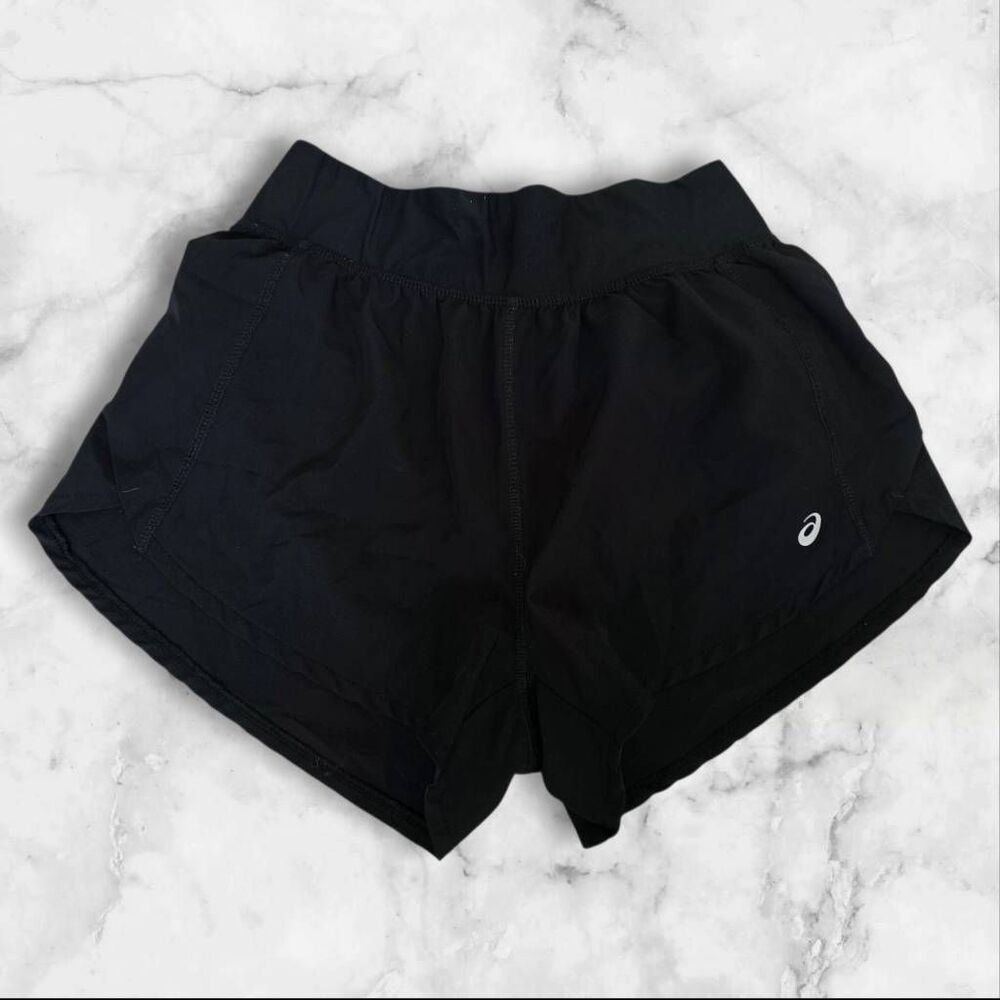 Asics Black Medium Running Shorts